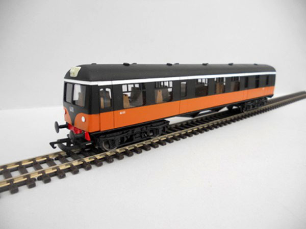 IR/IE Pushpull Trailer Car Black over Orange early IR/IE Pushpull Trailer Car Black over Orange early